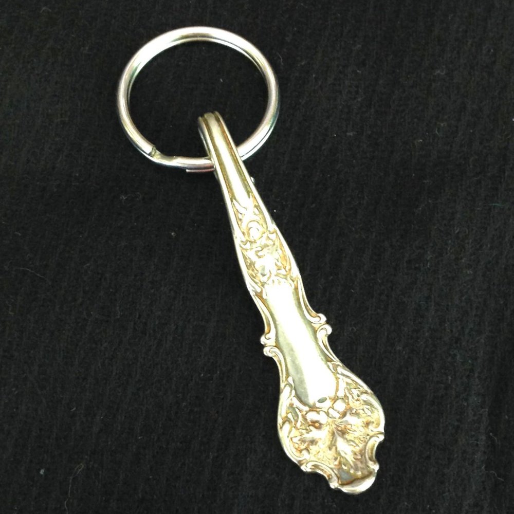 Sterling Silver Custom Made Key Ring